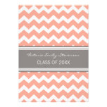 Corail fait sur commande Chevron d'invitation de f
