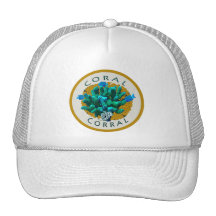 Coral Corral (for ocean lovers) Hat
