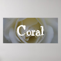 Coral Poster