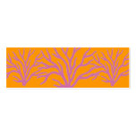 CORAL PROFILE CARD business cards