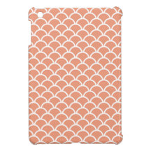 Coral Scallop Pattern iPad Mini Cases