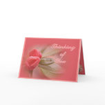 CoralAzaleaBuds- customize as needed Greeting Card