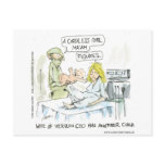 Cordless Baby Funny Cards Tees Mugs & Gifts Post Cards