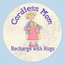 Cordless Mom stickers