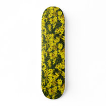 Coreopsis Flower Skateboard