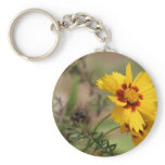 Coreopsis Photos Keychain