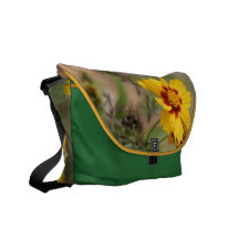 Coreopsis Photos Messenger Bag