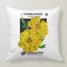 Coreopsis Pillows