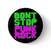 COREY TIGER 1980s RETRO DON'T STOP PUNK ROCK