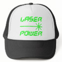 COREY TIGER 1980s RETRO LASER POWER hats