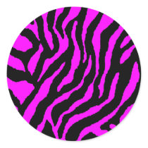 COREY TIGER 1980's RETRO TIGER STRIPES PINK