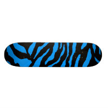 COREY TIGER 1980's TIGER STRIPE BOLD BLACK BLUE Skateboards