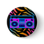 COREY TIGER 80s RETRO BOOMBOX TIGER STRIPES