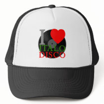Corey Tiger 80s Retro I Love Italo Disco T-Shirt