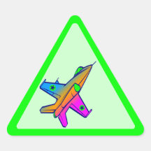 Corey Tiger 80s Retro Jet Fighter Plane Stickers