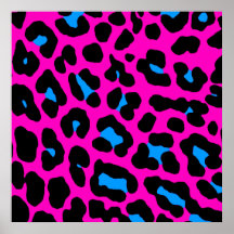 Corey Tiger 80s Retro Leopard Pattern Print