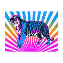 Corey Tiger 80s Retro Tiger Rising Sun