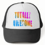 COREY TIGER 80's RETRO TOTALLY AWESOME Trucker Hats