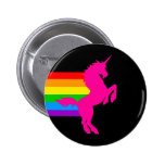 COREY TIGER 80s RETRO VINTAGE RAINBOW UNICORN Pinback Buttons