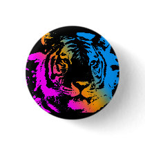 COREY TIGER NEW WAVE TIGER FACE BUTTONS