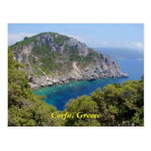 Corfu, Greece Postcard