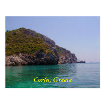 Corfu, Greece Postcard