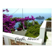 Corfu, Greece Postcard