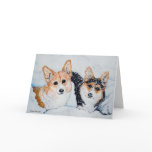 Corgi Christmas Greeting Cards