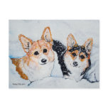Corgi Christmas Postcards