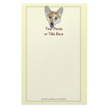 Corgi Face Stationery