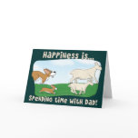 Corgi Father's Day Card
