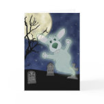 Corgi Graveyard Ghost Card