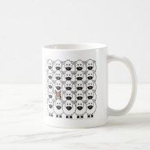 Corgi in the Sheep Mug