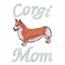 Corgi Mom Women's  Embroidered Shirt