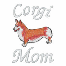 Corgi Mom Women's  Embroidered Shirt