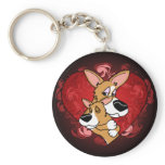 Corgi Mother's Day Keychain - Black