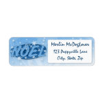 Corgi Noel Custom Return Address Label