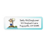 Corgi Sailing Return Address Label