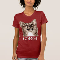 Corgi Sketch t-shirts