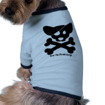 Corgi Skull & Crossbones Dog T-Shirt