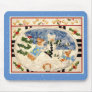 Corgi Snowman Mousepad