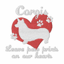 Corgis Leave Paw Prints Women's