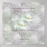 Corinthians 13:13 Faith Hope Love Print