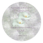 Corinthians 13:13 Faith Hope Love Sticker