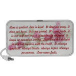 Corinthians Bible Verse Doodle Speaker