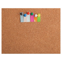 Cork board and heading for six letter word custom flyer