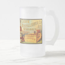 Cork Distilleries Whisky Vintage Ad Mugs, Steins