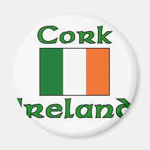 Cork, Ireland Refrigerator Magnet