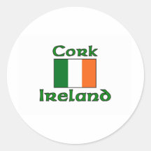 Cork, Ireland Stickers