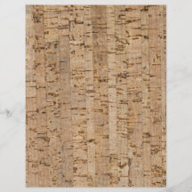 Cork-oak texture flyer